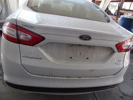2015 Ford Fusion SE White 1.5L Turbo AT #F24798